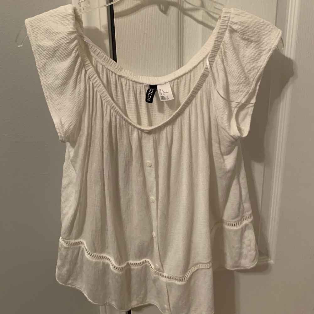 large h&m blouse